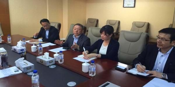 拜访吉林省经合局