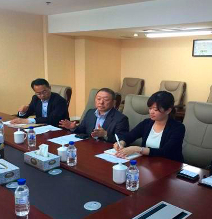 拜访吉林省省经合局